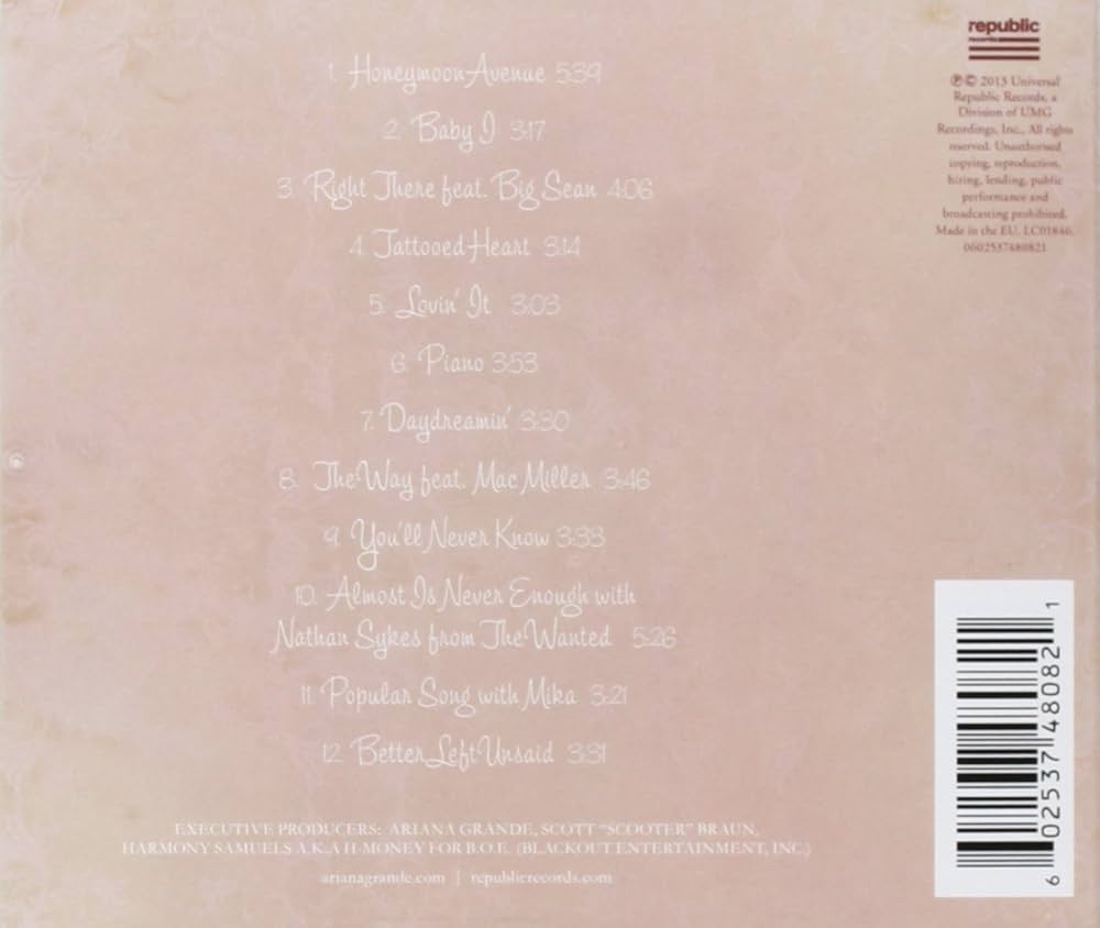 Yours Truly: Grande, Ariana: Amazon.ca: Music